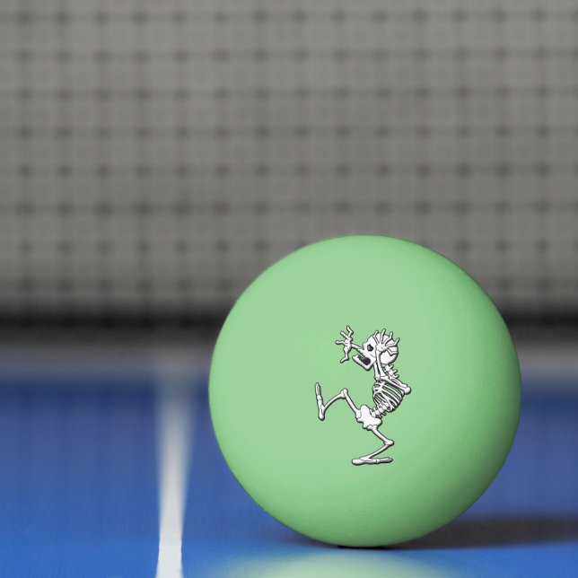 Bolinha De Ping Pong Serviço de antecipação de esqueleto (Líquido)