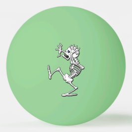 Bolinha De Ping Pong Serviço de antecipação de esqueleto