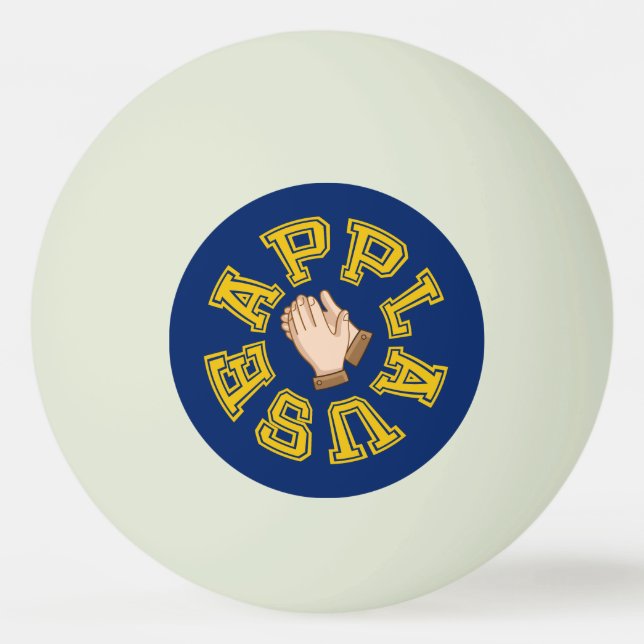 Bolinha De Ping Pong Sessão de aplausos (Frente)