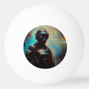 Bolinha De Ping Pong SF - Cyberpunk Hero (1)
