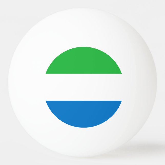 Bolinha De Ping Pong Sierra Leone Flag (Frente)