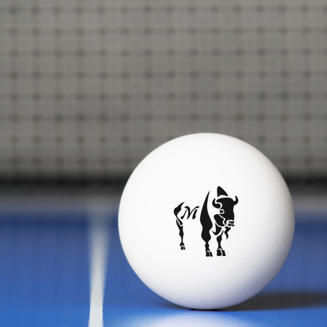 Bolinha De Ping Pong Silhout Black Buffalo (Líquido)