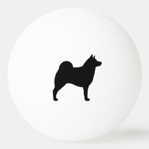 Bolinha De Ping Pong Silhueta do Norwegian Elkhound