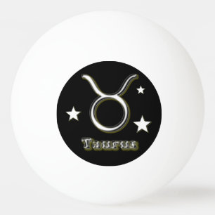 Bolinha De Ping Pong Símbolo Taurus
