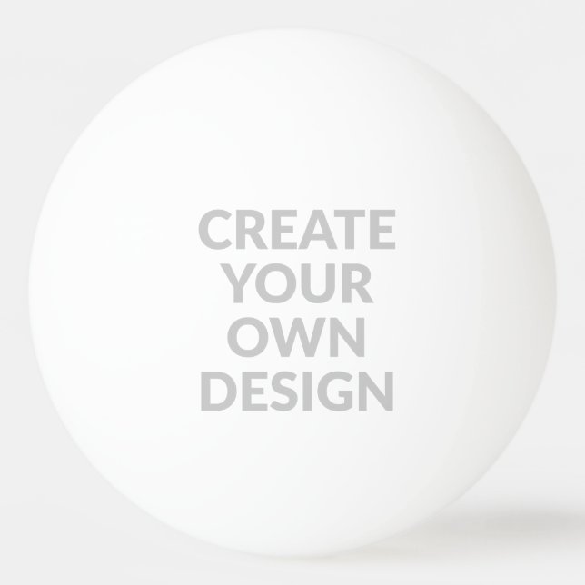 Bolinha De Ping Pong Simply - Create Your Own  (Frente)