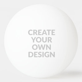 Bolinha De Ping Pong Simply - Create Your Own Ping Pong Ball