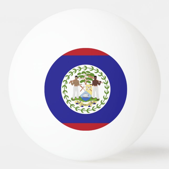 Bolinha De Ping Pong Sinalizador Belize (Frente)