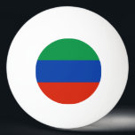 Bolinha De Ping Pong Sinalizador Daguestan<br><div class="desc">Bandeira Patriótica do Daguestão.</div>