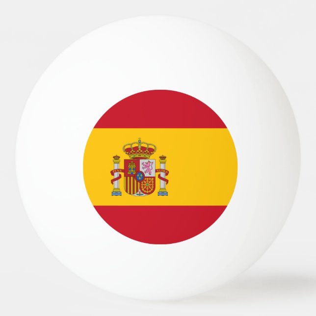 Bolinha De Ping Pong Sinalizador de espanha (Frente)