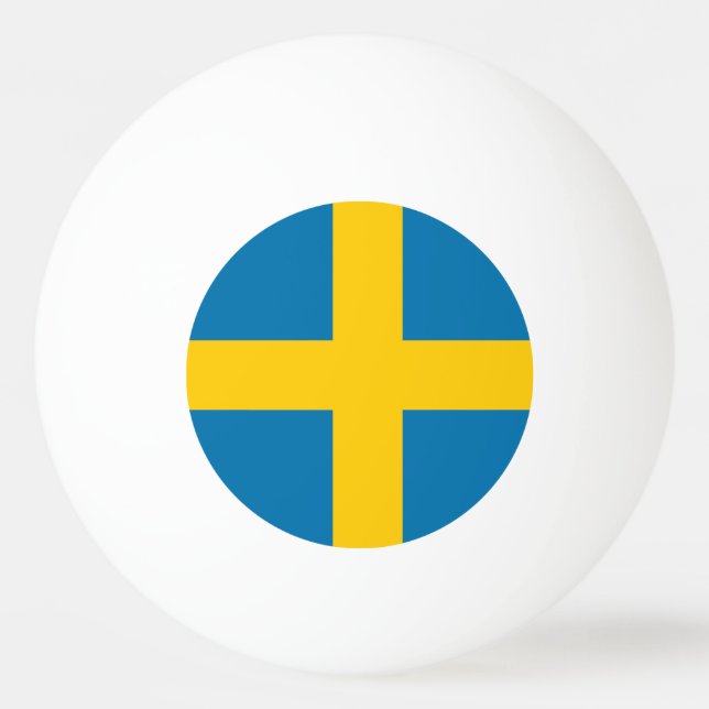 Bolinha De Ping Pong Sinalizador de Suecia (Frente)