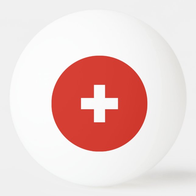 Bolinha De Ping Pong sinalizador de suiça (Frente)