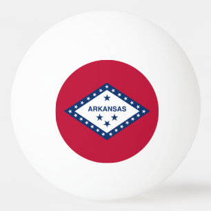 Bolinha De Ping Pong Sinalizador do Estado do Arkansas