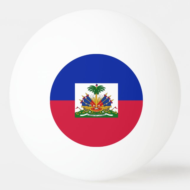Bolinha De Ping Pong Sinalizador do Haiti (Frente)