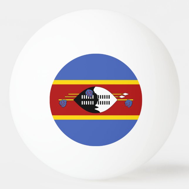 Bolinha De Ping Pong Sinalizador Eswatini (Frente)