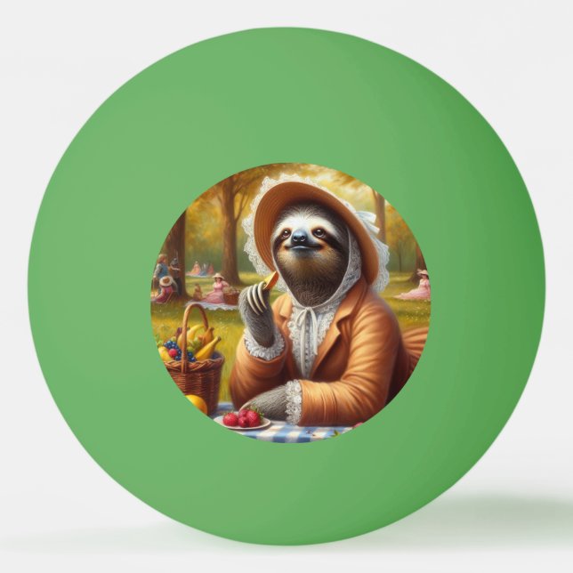 Bolinha De Ping Pong Sloth Picnic (Frente)