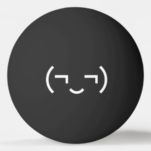 Bolinha De Ping Pong Smug Emoticon (‿)