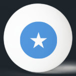 Bolinha De Ping Pong Somalia Flag<br><div class="desc">Patriotic flag of Somalia.</div>