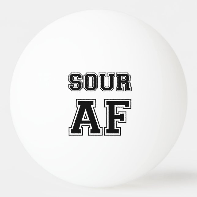 BOLINHA DE PING PONG SOUR AF (Frente)