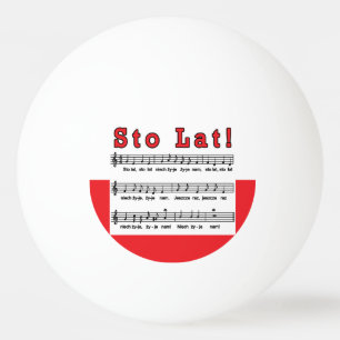 Bolinha De Ping Pong Sto Lat! Música