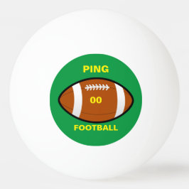 Bolinha De Ping Pong Sua Equipe Futebol Ping Pong Ball