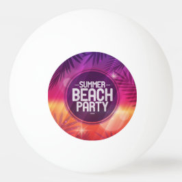 Bolinha De Ping Pong Summer Beach Party Night