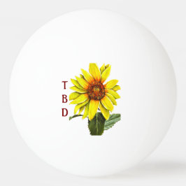 Bolinha De Ping Pong Sunflower Ping Pong Ball
