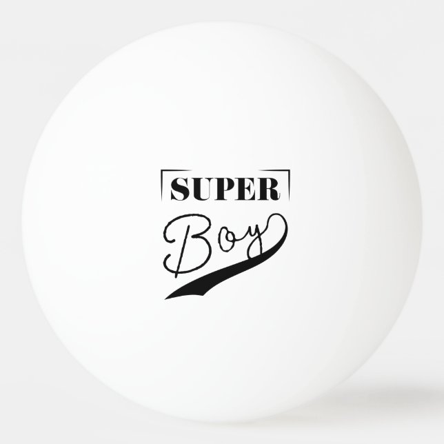 Bolinha De Ping Pong Super Boy (Frente)