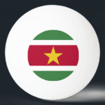Bolinha De Ping Pong Suriname Flag<br><div class="desc">Patriotic flag of Suriname.</div>