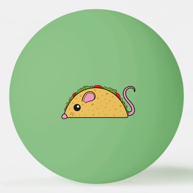 Bolinha De Ping Pong Taco Rat Ping Pong Ball (Frente)
