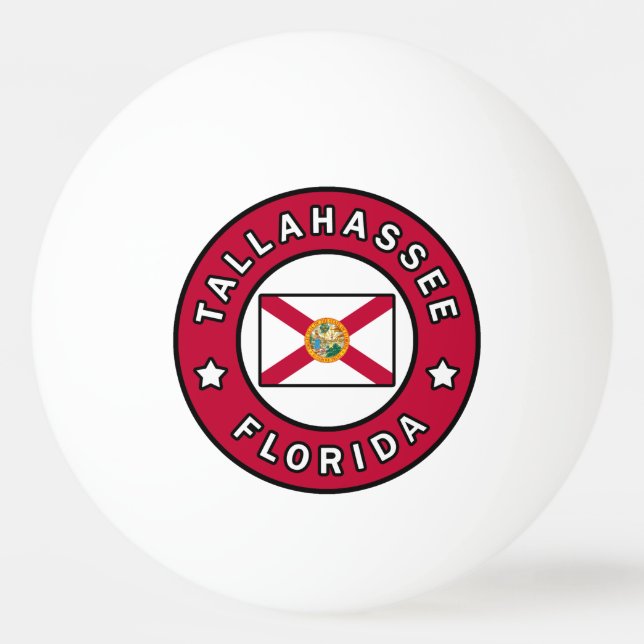 Bolinha De Ping Pong Tallahassee Florida (Frente)