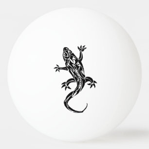 Bolinha De Ping Pong Tatuagem tribal do geco