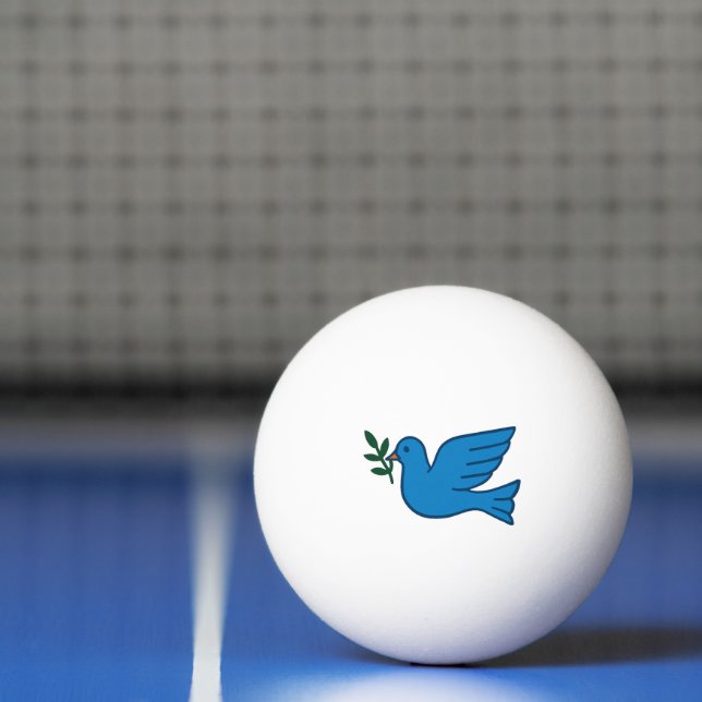 Bolinha De Ping Pong Tema Paz à Venda (Líquido)