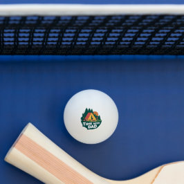 Bolinha De Ping Pong Tempo com Pai - Dia de os pais