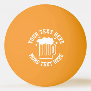 Bolinha De Ping Pong tênis de mesa de cerveja