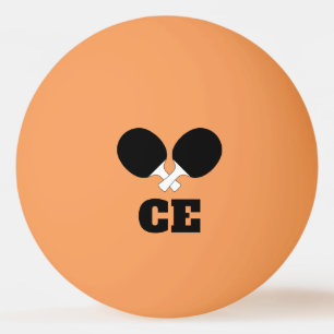 Bolinha De Ping Pong Tênis de Mesa Ping Pong Tema Monograma Nome Ping