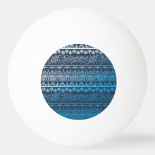 Bolinha De Ping Pong Terceiro padrão étnico tribal, perfeito.