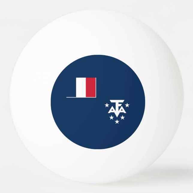 Bolinha De Ping Pong Terras Antárticas Austrais Francesas (Frente)