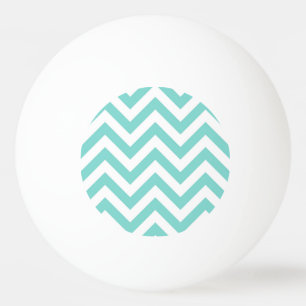 Bolinha De Ping Pong Teste padrão de ziguezague branco de Chevron do