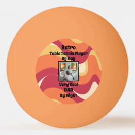 Bolinha De Ping Pong Texto de Foto Pessoal do Dia de os pais Retroativo