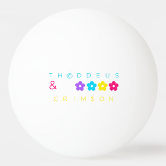 BOLINHA DE PING PONG TH@DDEU$ & CRIM$ON