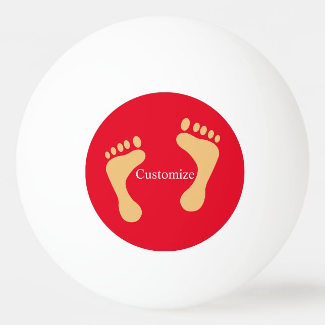 Bolinha De Ping Pong Thunder_Cove Bum Praia Descalço (Frente)