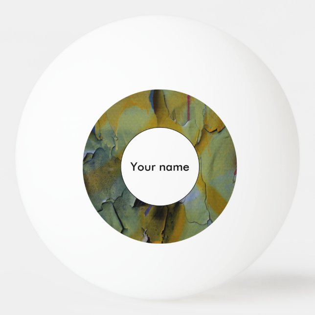 Bolinha De Ping Pong Tinta de descasque (Frente)