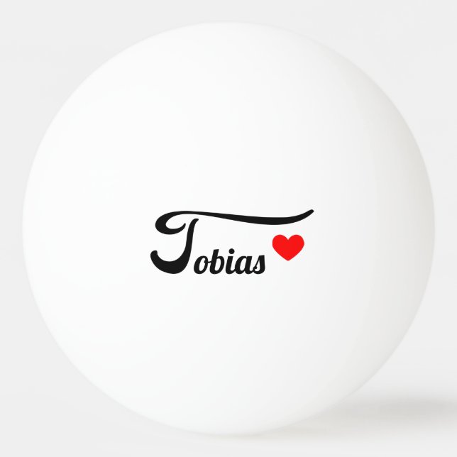Bolinha De Ping Pong Tobias (Frente)