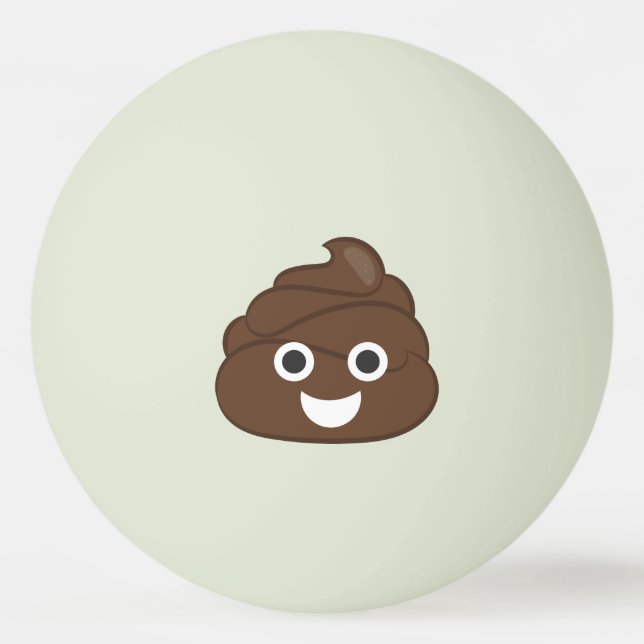 Bolinha De Ping Pong Rosto Engraçado. Emoji. Emoticon. Te Amo