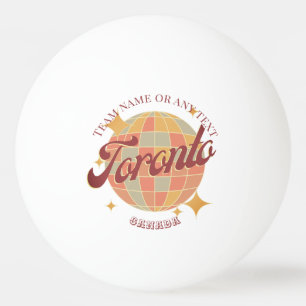 Bolinha De Ping Pong Toronto Canada City mesa