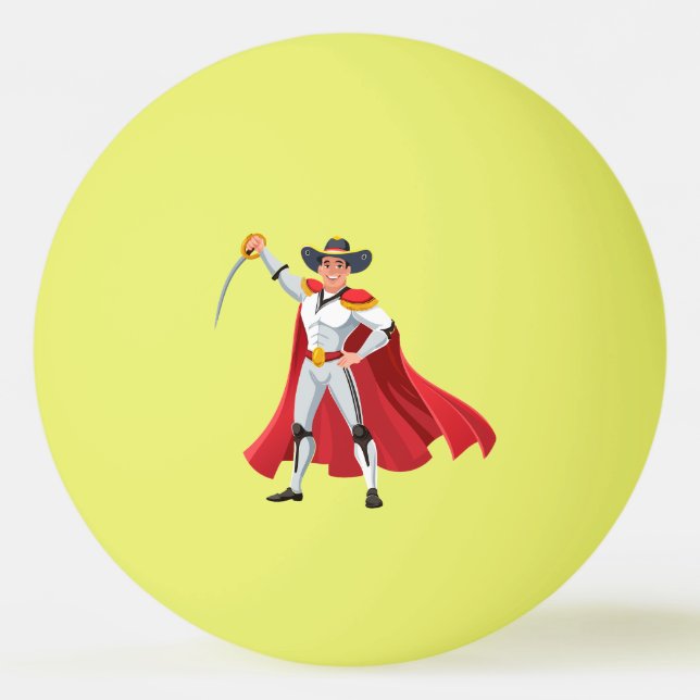 Bolinha De Ping Pong Toureiro (Frente)