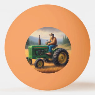 Bolinha De Ping Pong Trator de Pé Grande