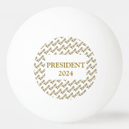 BOLINHA DE PING PONG TRUMP 2024