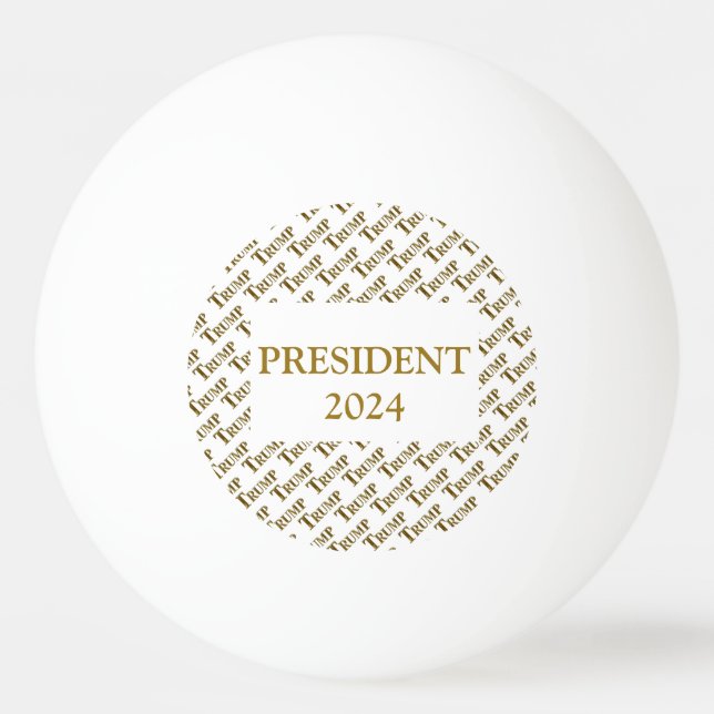 BOLINHA DE PING PONG TRUMP 2024 (Frente)