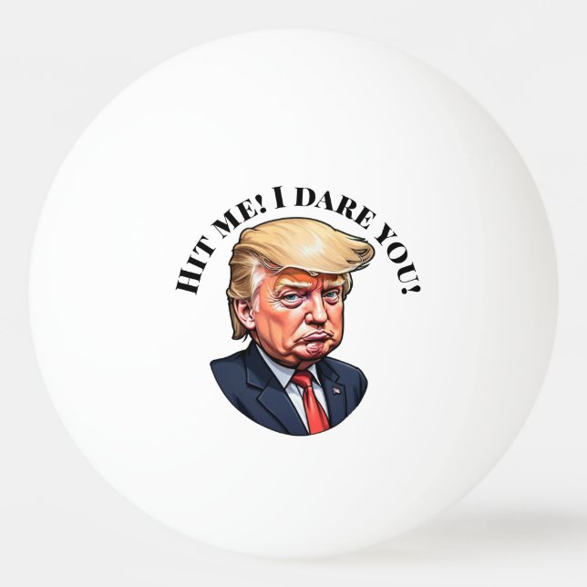 Bolinha De Ping Pong Trump This Personalize (Frente)